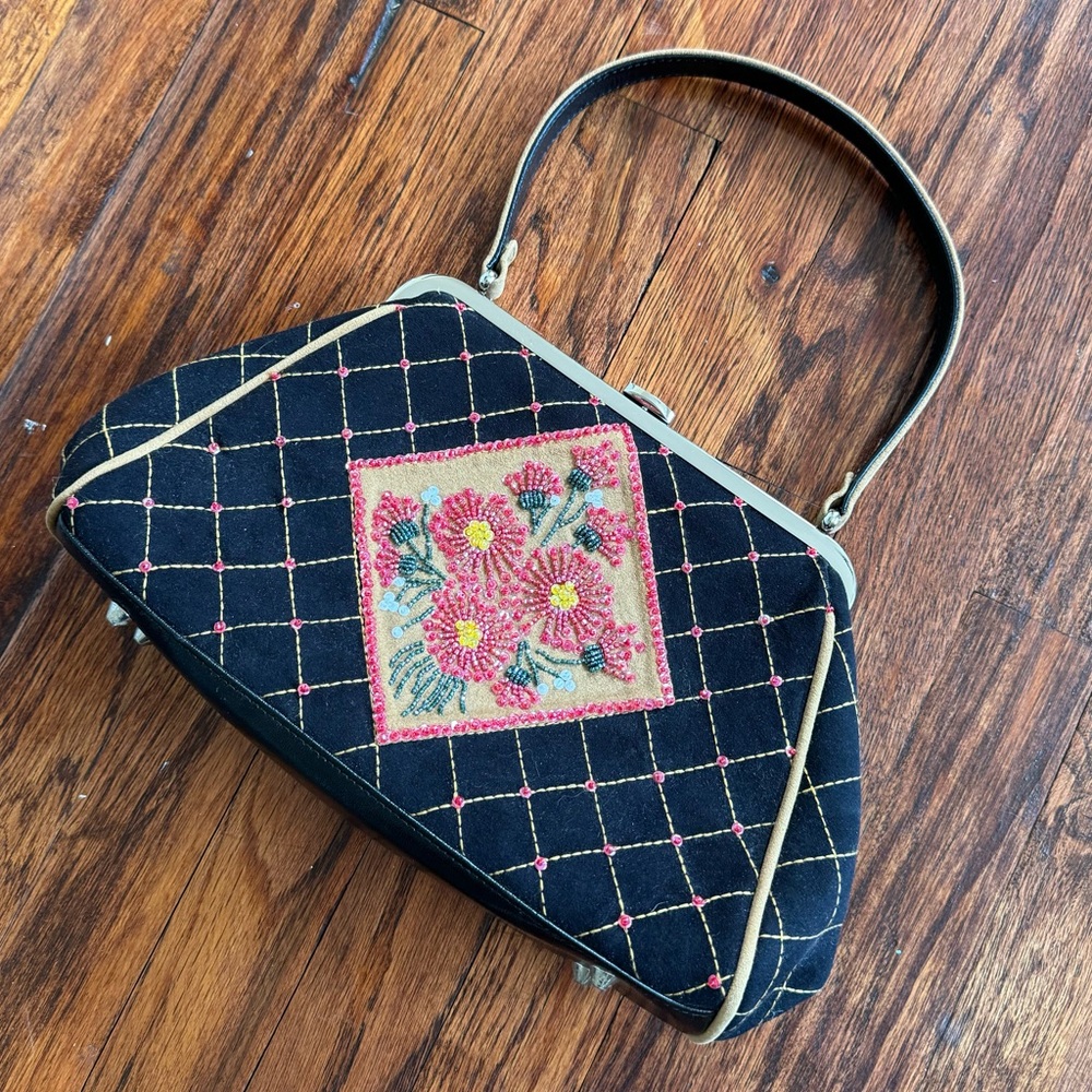 Vintage isabella fiore beaded bag